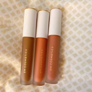 EM Cosmetics Full Size Lip Gloss x 3